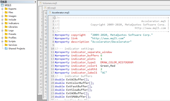 xm外汇中MT5上指标的代码怎么样修改下载?