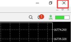 xm外汇中MT5软件上关闭窗口都有哪些?