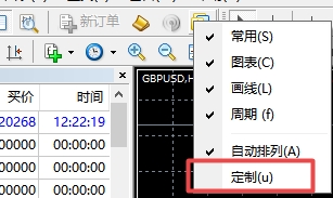 xm外汇中在MT4软件上自动交易快捷键不显示怎么办?