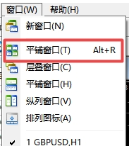 xm外汇MT4上如何同时打开所以图表?