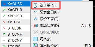 xm外汇MT4上白银止损值怎么设置?