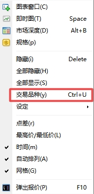 xm外汇的MT4上怎么添加贵金属产品?