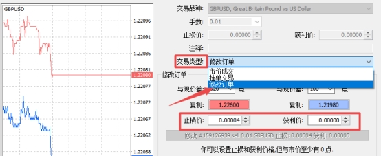 xm外汇的MT4上应该怎么修改止损止盈? xm外汇的MT4上应该怎么修改止损止盈?