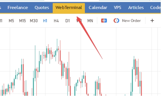 xm外汇的MT4上怎么打开网页版?