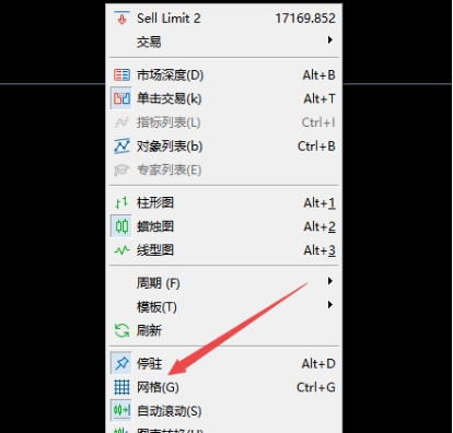 xm外汇的MT5上图表背景网格消失了怎么办?