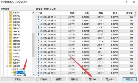 xm外汇的MT4上如何导出历史交易数据? xm外汇的MT4上如何导出历史交易数据?