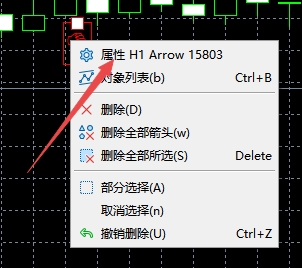 xm外汇的MT5上怎么添加更多交易箭头?