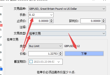 xm外汇的MT4上怎么执行挂单交易?