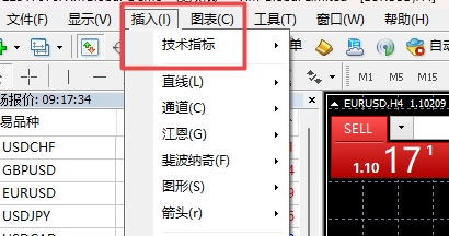 XM外汇MT4上震荡指标如何添加?
