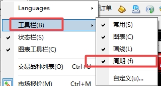 XM外汇MT4上时间周期工具消失了怎么办? XM外汇MT4上时间周期工具消失了怎么办?