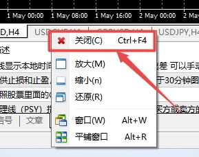 XM外汇MT4上如何删除多余图表栏目? XM外汇MT4上如何删除多余图表栏目?