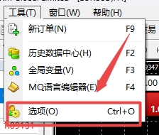 XM外汇MT4上吸附敏感度可以调吗?