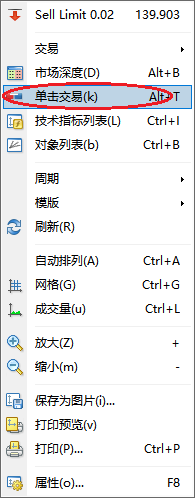 XM外汇MT4如何实现快速下单？