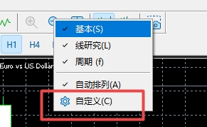 XM MT5上算法交易快捷键找不到了怎么调出来?