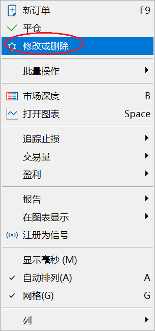 XM MT5上怎么设置止盈和止损？
