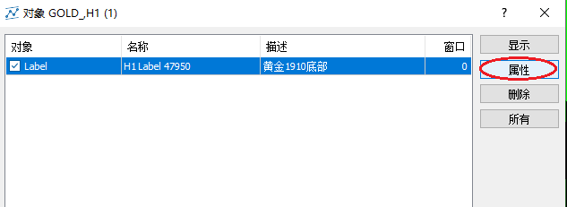 XM MT5上面怎么修改文字标签参数值？