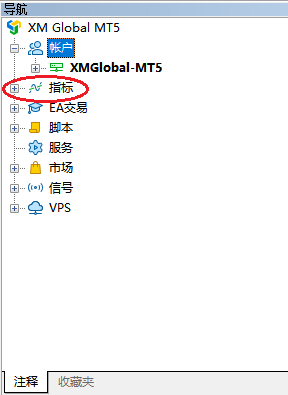 XM MT5上如何添加MACD指标？