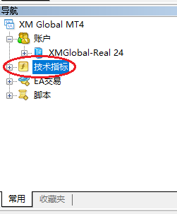XM MT4上怎么添加Standard Deviation指标？