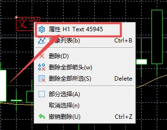 XM MT5上插入文字大小怎么调?