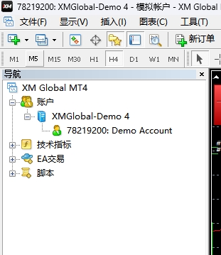 XM MT4上交易品种栏目消失了怎么办?
