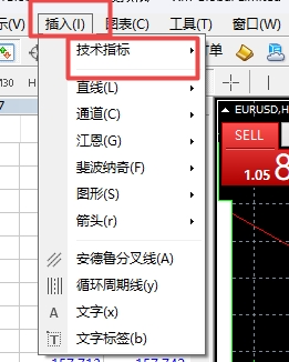 XM MT4上怎么插入震荡指标?