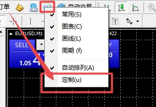 XM MT4上怎么显示的widget图标?