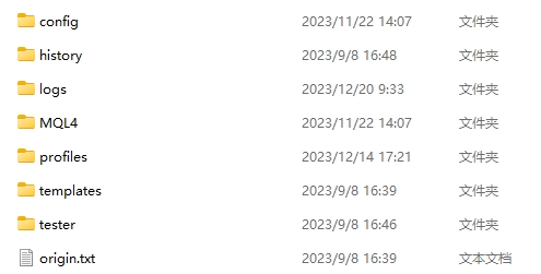 XM MT4上数据文件夹在哪打开?