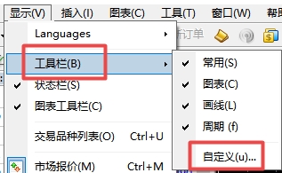 XM外汇MT4上快捷工具怎么调出来?