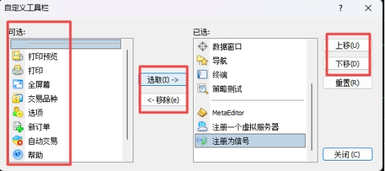 XM外汇MT4上快捷工具怎么调出来?