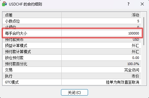XM外汇MT4上怎么查看交易品种合约数? XM外汇MT4上怎么查看交易品种合约数?