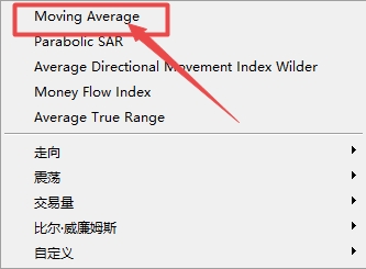 XM MT5上Moving Average指标如何插入?